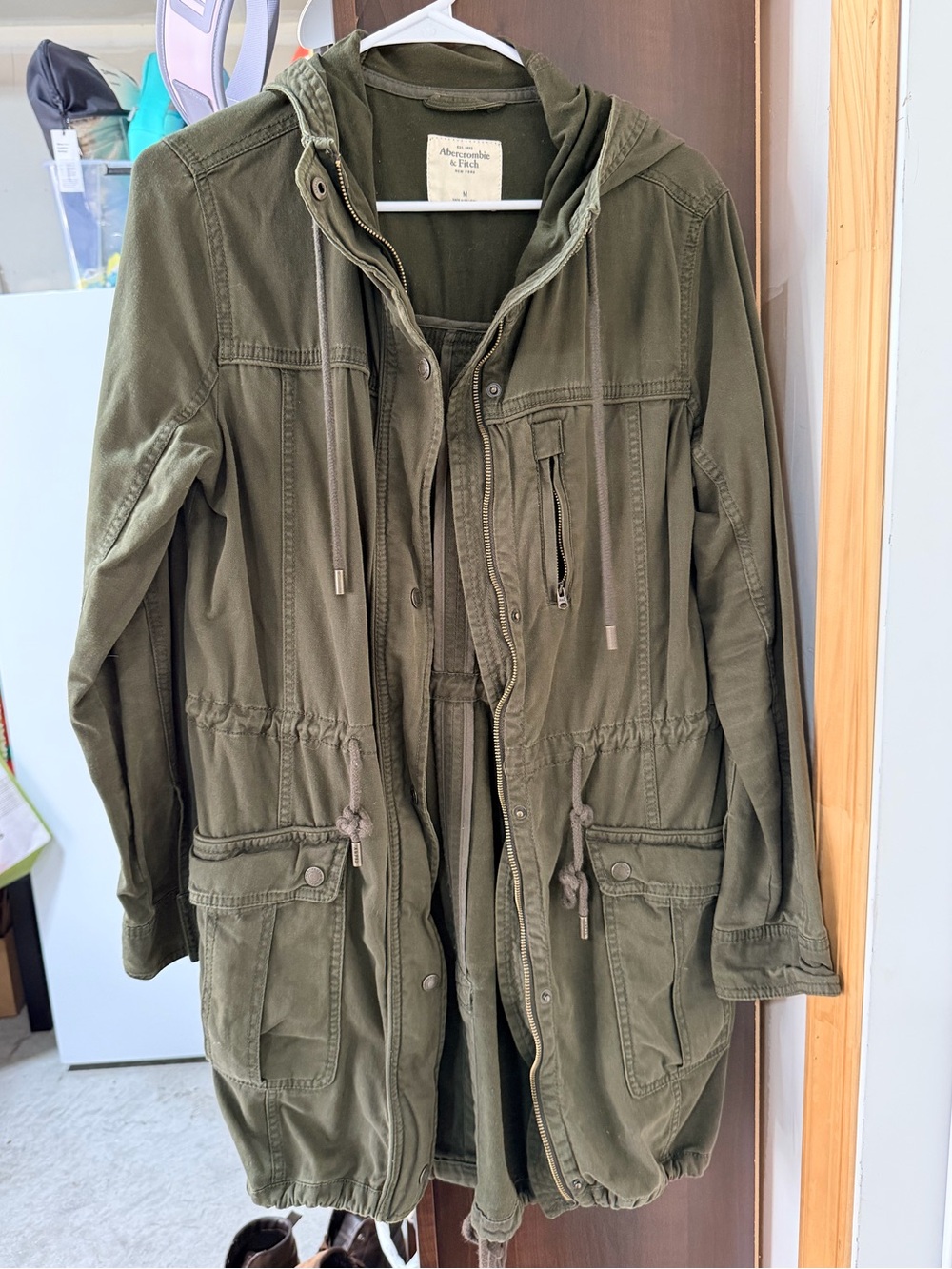 Abercrombie & Fitch Olive Green Jacket
